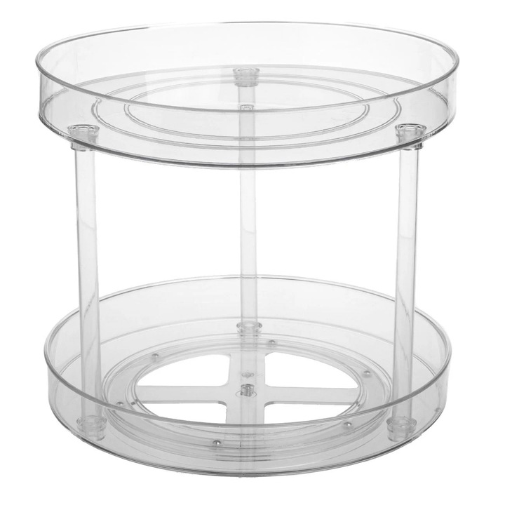 Organizator rotativ pe doua niveluri, O27x24, 5 cm