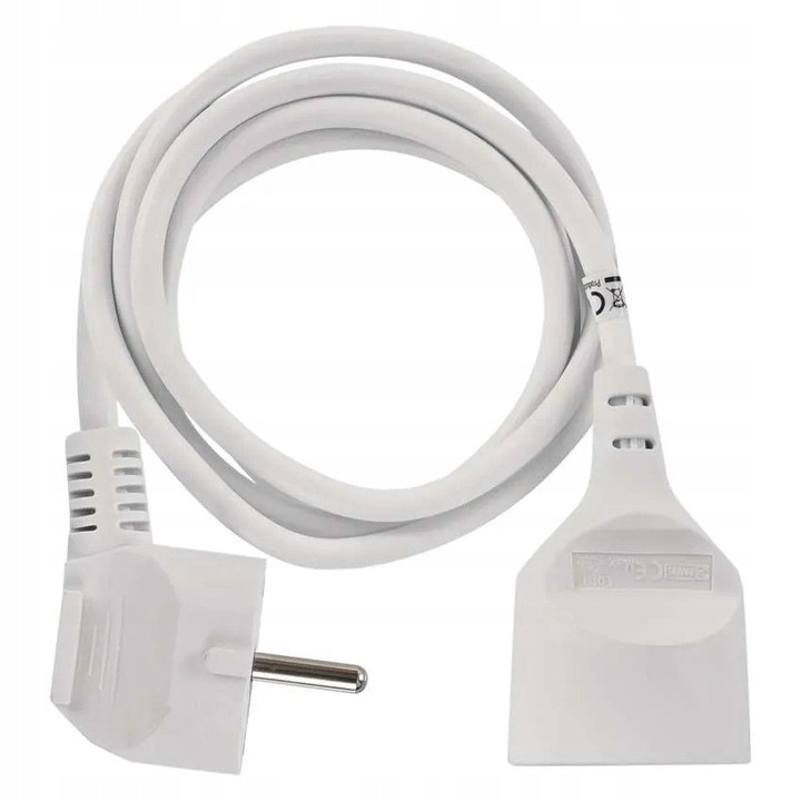 Prelungitor electric 10m, 1 gniazdo, alb, Nowa