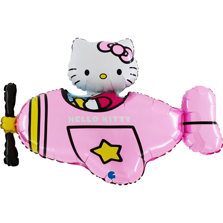 Hello Kitty lufi, Javoli, 76 cm, rózsaszín