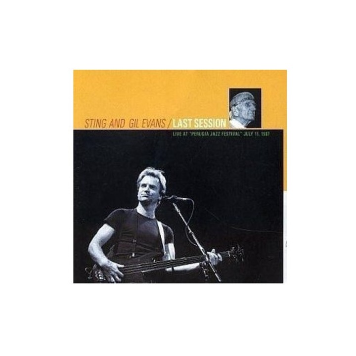Last Session CD, Gil Evans, Sting, 126x138mm, cutie