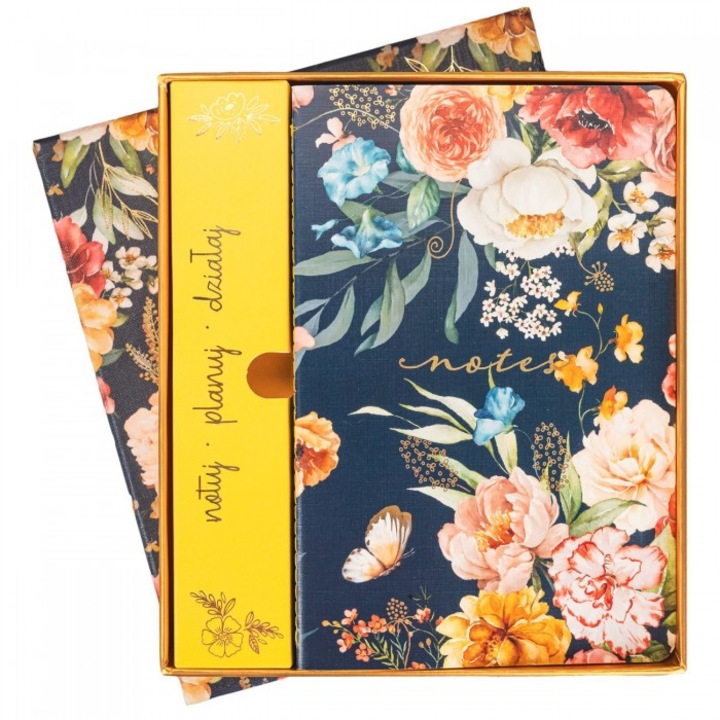 Agenda, greenmink, 5 piese, multicolor, 135x205 mm