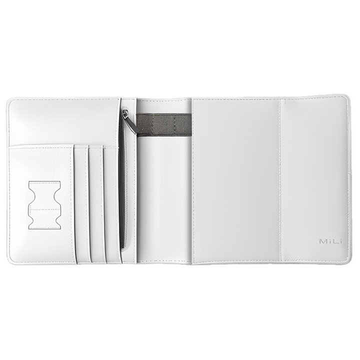 Dispozitiv Anti Pierdere, Mili, MILIWALLETBLKAND, 42x115x22 mm, Negru, Rezistenta La Apa (Grad De Protectie Ip67), Baterie Litiu Mangan Tip Cr2032 Inlocuibila, Compatibilitate Dispozitive Cu Sistem Android 9 Sau Mai Recent, Material Piele Pu