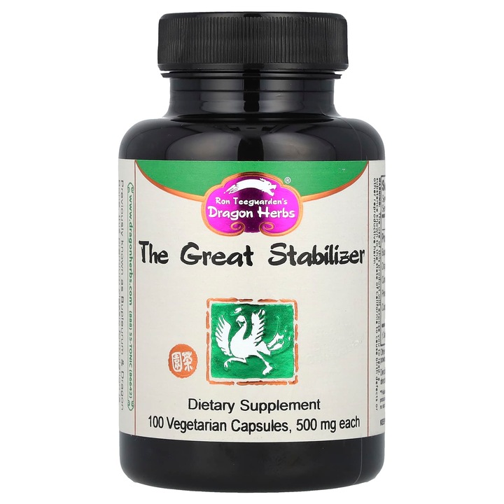 Dragon Herbs, Supliment alimentar, 500 mg, 100 capsule vegetale