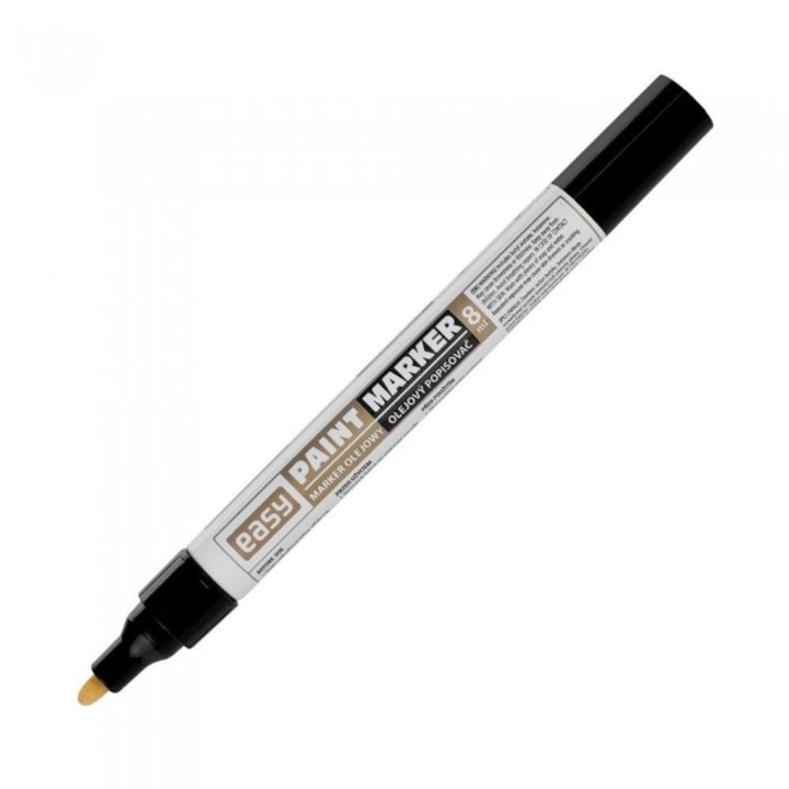 Marker, Easy Stationery, negru, 1,5-3 mm, 8 ml
