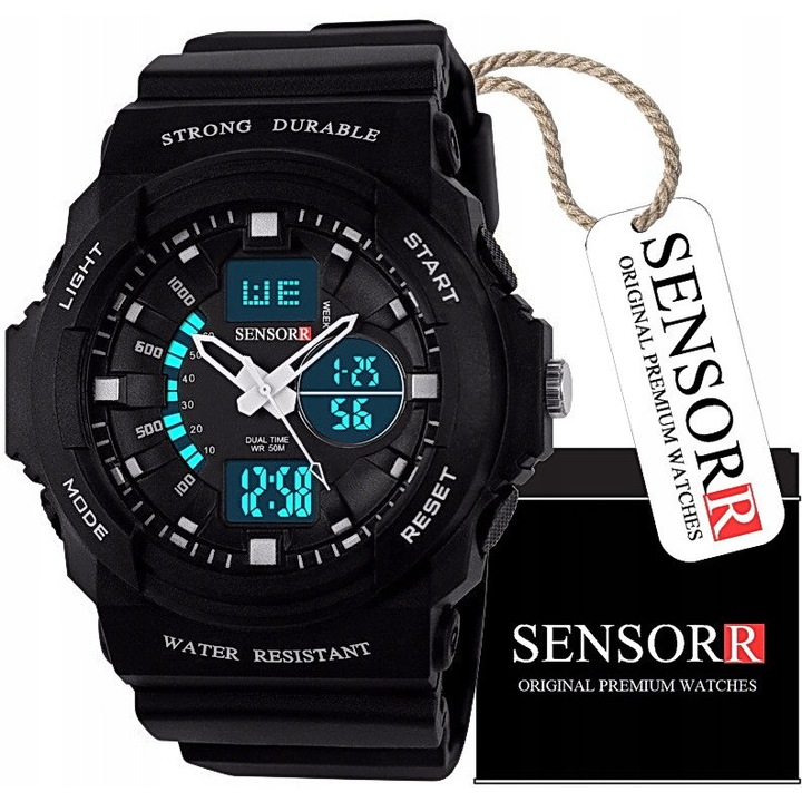 Детски часовник Sensorr KIDS WATCH, S-SHOCK, удароустойчив, водоустойчив