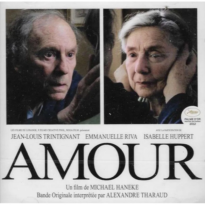 CD Soundtrack: Amour, Warner, film music, 1 disc, plastic case
