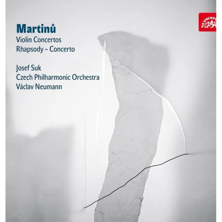 CD Сук Йозеф, Чеалълта Филармония - Концерт за цигулка и оркестър № 1 и 2, Рапсодия - концерт за виола, пластмаса