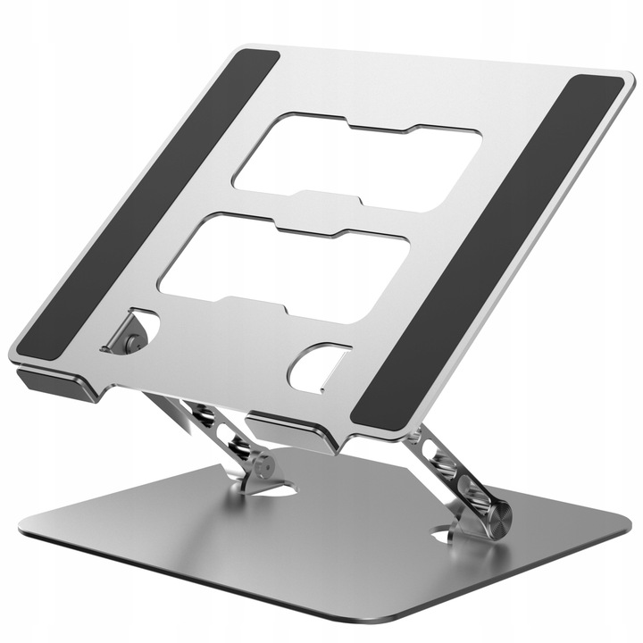 ART P10 laptop állvány, 10-17.3", alumínium, ergonomikus, 25x22x4cm