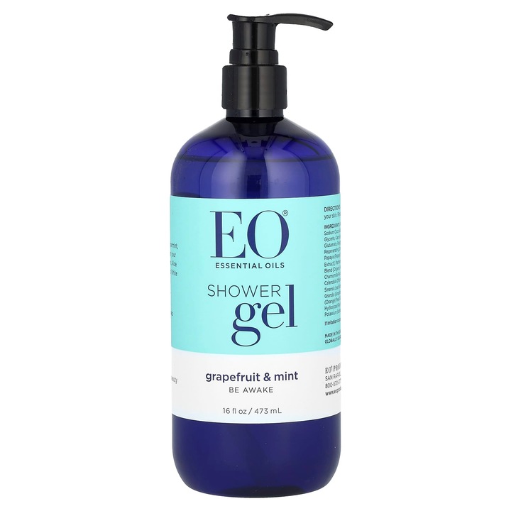 Tusfürdő, EO Products, grapefruit és menta, 473 ml