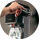 SodaStream ART szódagép, 3 az 1-ben szett, retro, ezüst, 1 literes palack