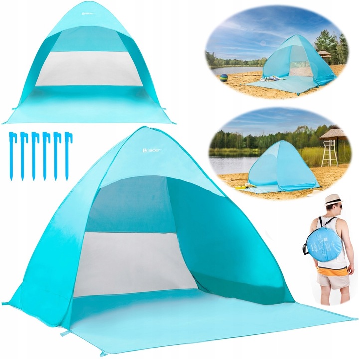 Strandi sátor, TRACER, kék