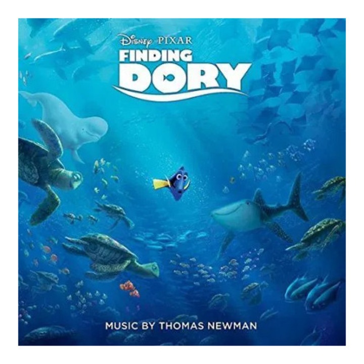 CD muzica, Newman Thomas, Finding Dory, film, plastic
