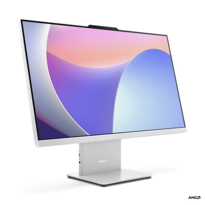 All-In-One Lenovo IdeaCentre AIO 27ARR9 F0HQ007ARI, 27 inch 1920 x 1080, AMD Ryzen 5 7535HS 6 C / 12 T, 3.3 GHz - 4.55 GHz, 16 GB RAM, 512 GB SSD, AMD Radeon Graphics, Fara sistem de operare