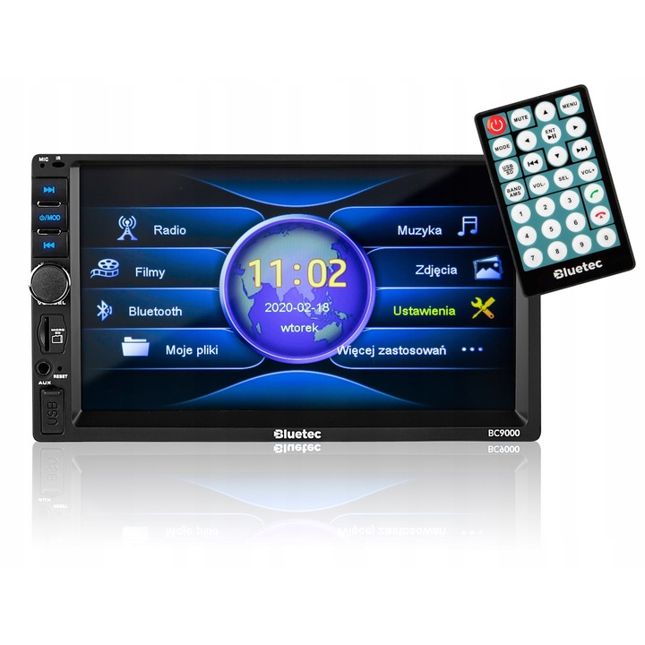 Radio auto BLOW BC 9000, 4x50W, 12V, 178x62x100mm