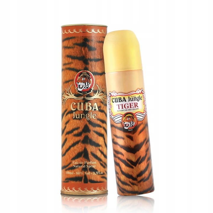 Parfum Cuba Jungle Tiger Women, Cuba original, 100ml, multicolor