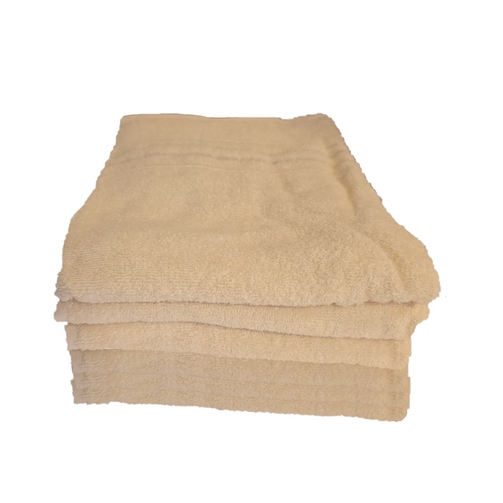 Set 6 Prosoape Studio Casa 100% Bumbac, Shadow Beige, 2x30x50cm, 2x50x90cm, 2x70x140cm