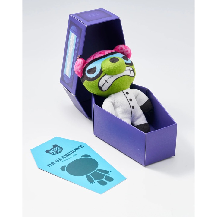 Ursuleț de pluș Innov8 Deddy Bear Dr Beargrave, 15 cm, multicolor