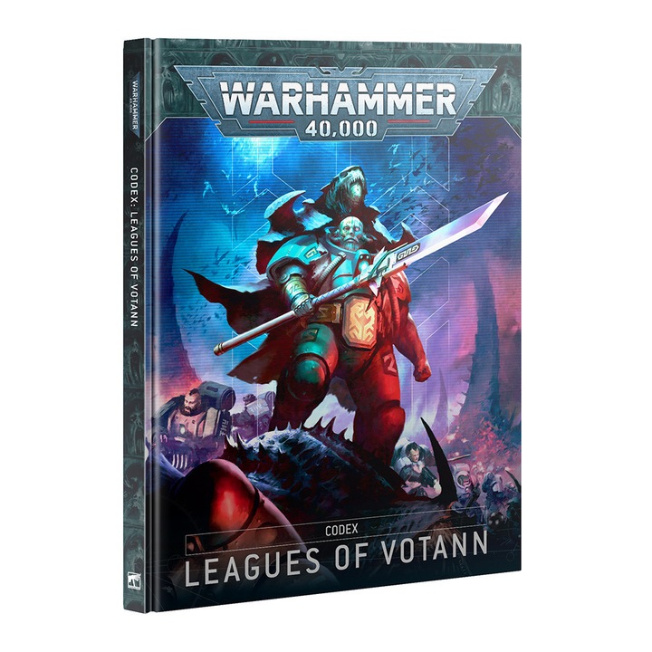 Разширение за играта Warhammer 40000, Codex: Leagues of Votann 2025, Games Workshop, английски, многоцветен