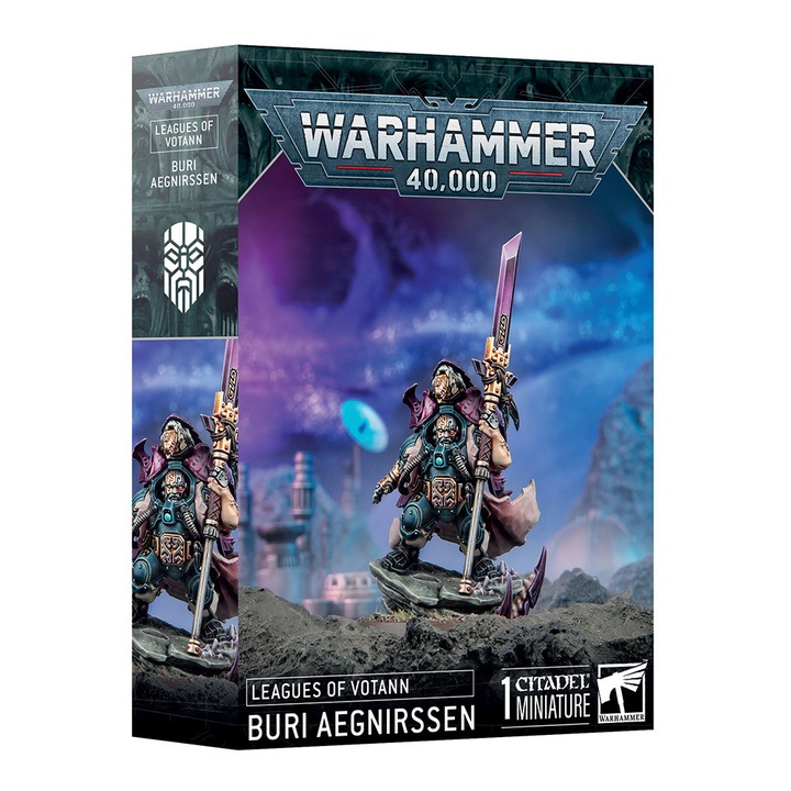 Разширение за играта Warhammer 40000, Buri Aegnirssen Leagues of Votann, Games Workshop, 13 части, сиво