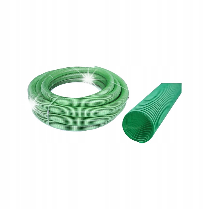 IBO спирален маркуч 1-1/2", 30 м, устойчив на UV лъчи, гъвкав, за напояване