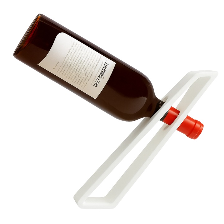 Modern minimalista bortartó "LevitaVin" – Illúzió és elegancia