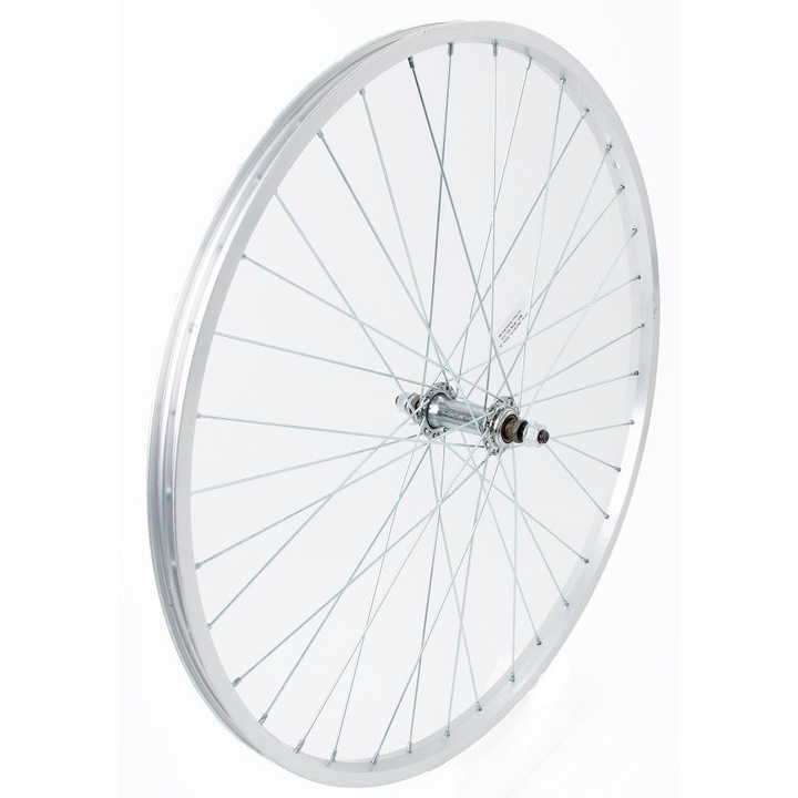 Roata Fata pentru Bicicleta Mountain Bike cu Diametru de 26 Inch, din Aluminiu cu Spite din Otel Inoxidabil