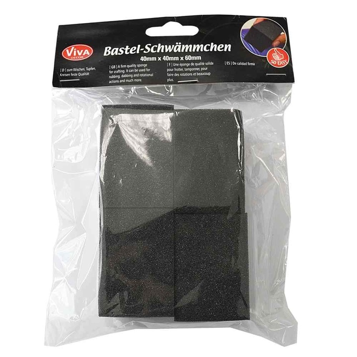 Set 4 bureti pentru tamponare, VIVA DECOR, 4x6x4 cm