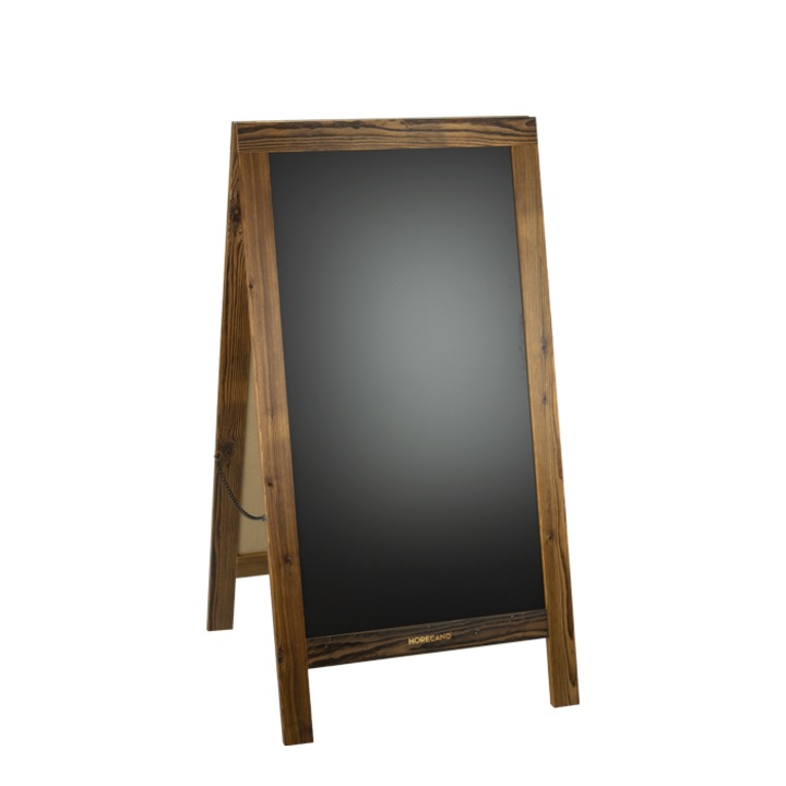 Panou stradal informativ tip A, RAKI, 101, 5x50, 8cm, cadru maro