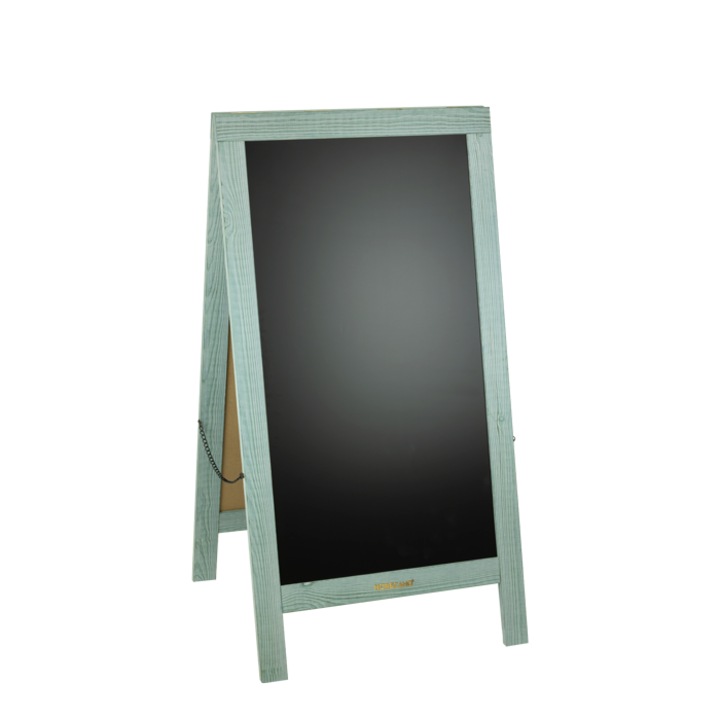 Panou stradal informativ tip A, RAKI, 101, 5x50, 8cm, cadru albastru