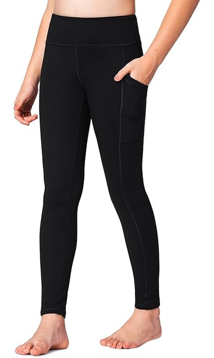 Colanti sport pentru femei, marimea L, culoare negru