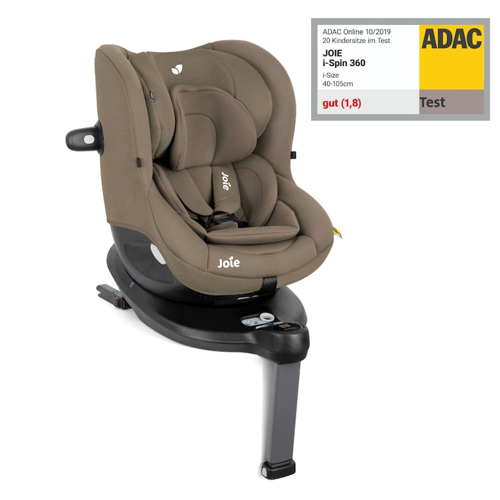 Scaun auto i-Spin 360° Oak, 40-105 cm, testat ADAC si certificat R129, Joie