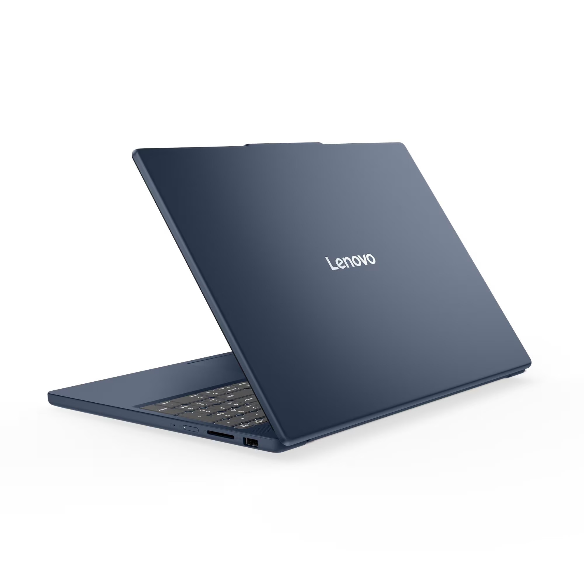 Laptop Lenovo IdeaPad Slim 3 15ARP10, 83K70077BM, 15.3", AMD Ryzen 5 7535HS (6-core), AMD Radeon 660M, 24GB (8GB onboard + 16GB) 4800MHz DDR5, Albastru