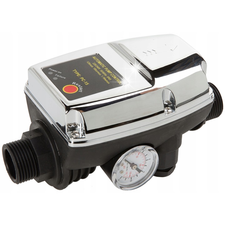 Превключвател PC-15 B, IBO, 0-6 бара, 2-10 бара, 1"x1", 230V