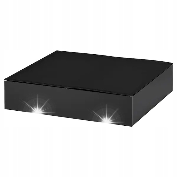 Cutie depozitare sub pat IKEA VARDO, neagra, 65x70 cm - eMAG.ro