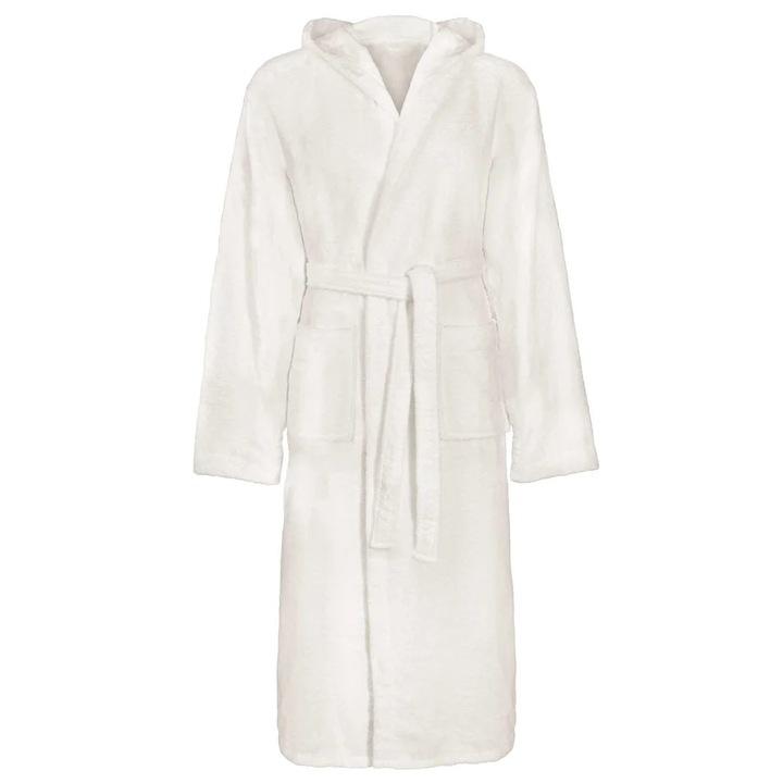 Halat de baie, VidaXL, bumbac, confortabil, modern, gri