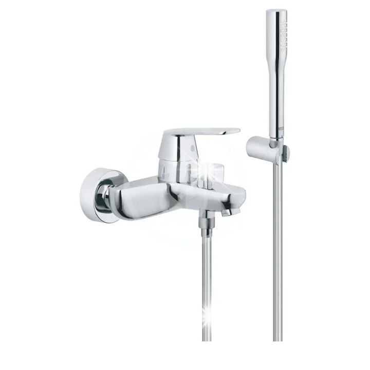 Grohe Eurosmart Cosmopolitan fürdőszobai csaptelep, króm, zuhanyszett, fali szerelvény