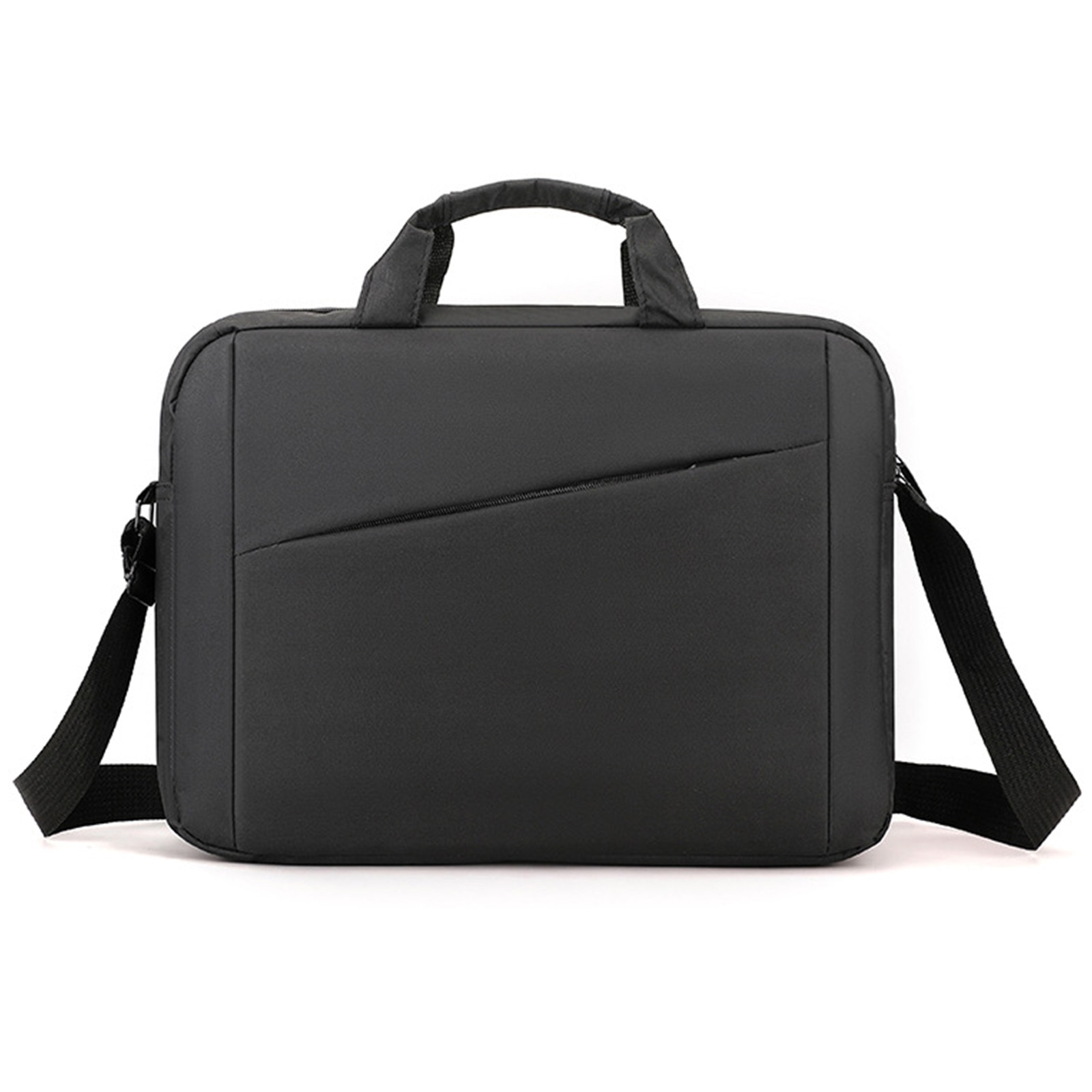 Geanta laptop Lenovo Casual Toploader T210 AYSTOAYS®, 15.6", Curea de umar reglabila, Design Ergonomic, spatios, unisex, negru