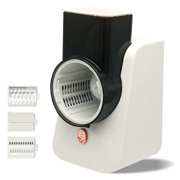 Tocator electric ORBER, 3 în 1, 50W, 1800mAh, detasabil, alb