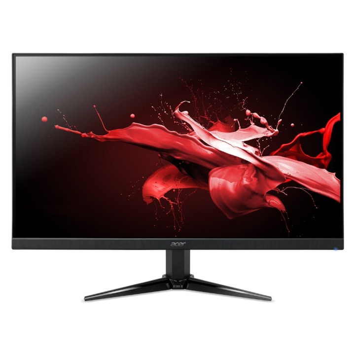 Monitor Acer Nitro QG271X1bmiipx, 27'' FHD (1920x1080) IPS, ZeroFrame, 200Hz, 0.5ms (GTG Min.), HDR10, FreeSync Premium, 250nits 2xHDMI, Difuzoare, DP, Ieșire audio, VisionCare, Clasa energetică D, Negru, 2Y UM.HQ0EE.101