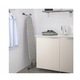 Mese de calcat IKEA, 120x37 cm, Argintiu