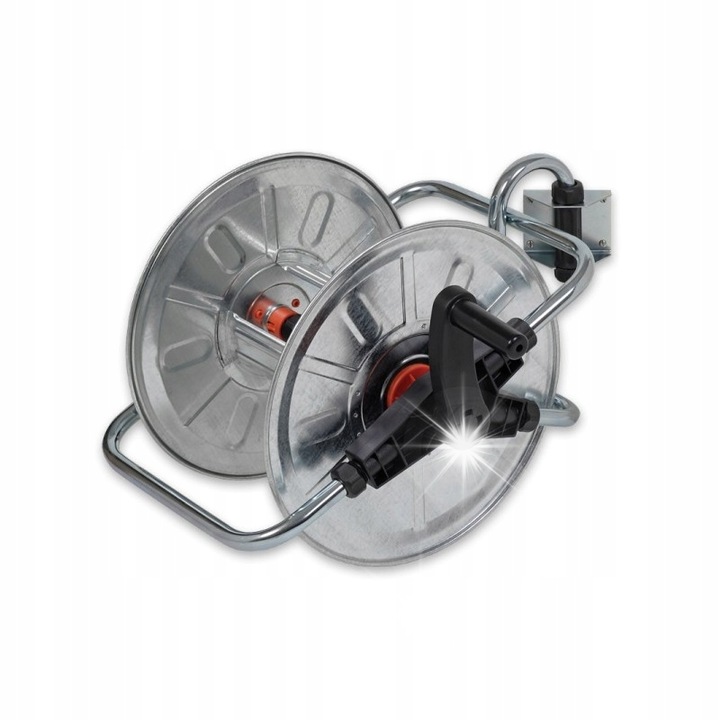 Bradas tömlődob 50m 1/2" fém, forgatható