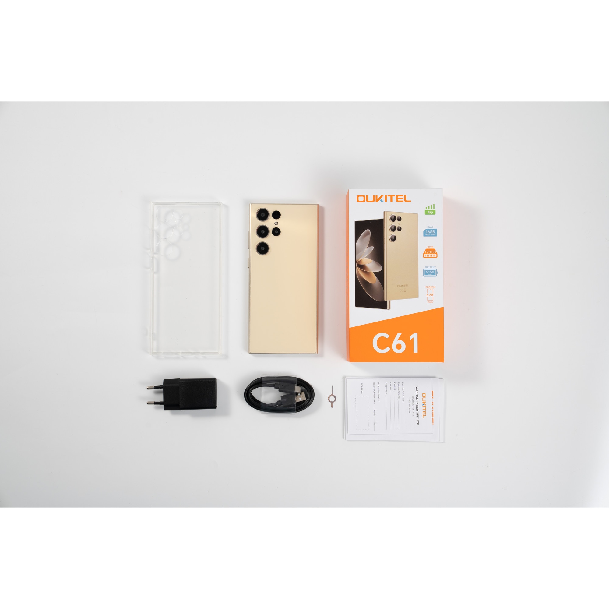 Telefon mobil Oukitel C61, 6.88