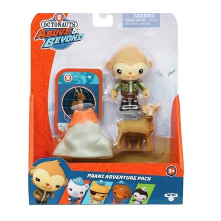 Фигурка от комплекта Moose Octonauts Paani Malpka, аксесоари включени, многоцветна, 10x15 см