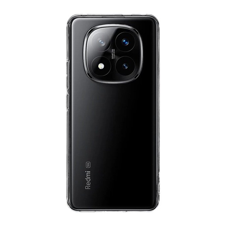 Тактически TPU кейс за Xiaomi Redmi Note 14 Pro+ 5G прозрачен