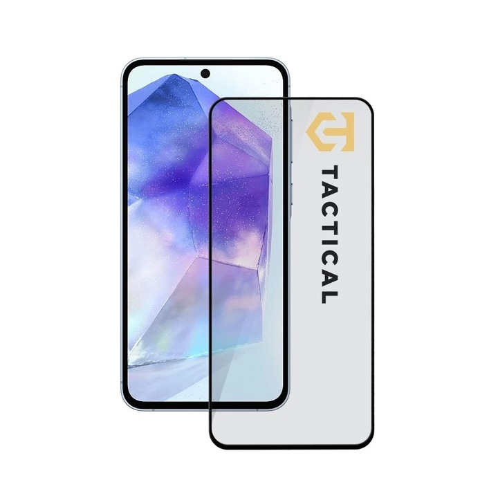 Tactical Glass Shield 5D Samsung Galaxy A55 5G készülékhez fekete
