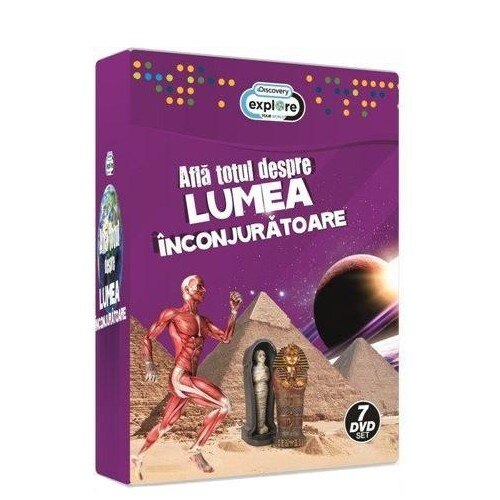 Pachet 7 DVD Afla totul despre lumea inconjuratoare[DVD] - eMAG.ro