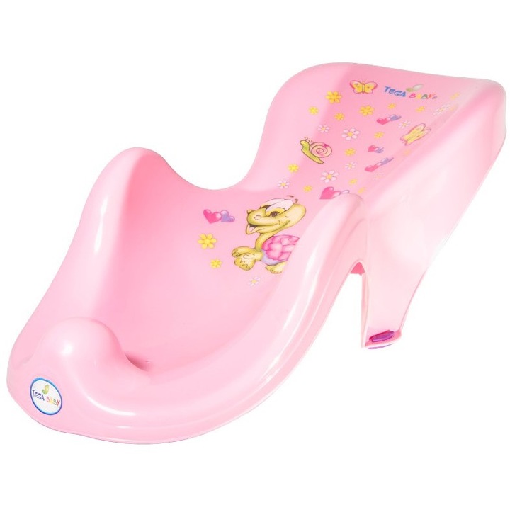 Suport anatomic pentru cadita Tega Baby Happy Turtle roz