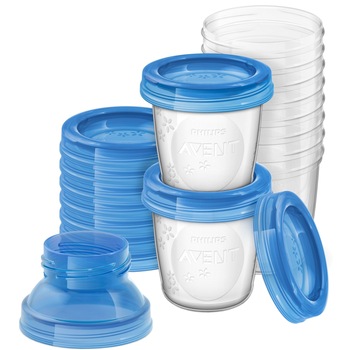 Recipiente pentru stocarea laptelui Philips-AVENT SCF618/10 Recipiente pentru stocarea laptelui Philips-AVENT SCF618/10