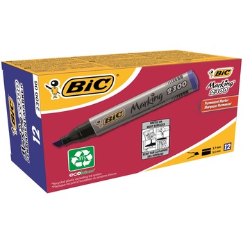 Marker permanent 2300 albastru cut/12 Marker permanent 2300 albastru cut/12