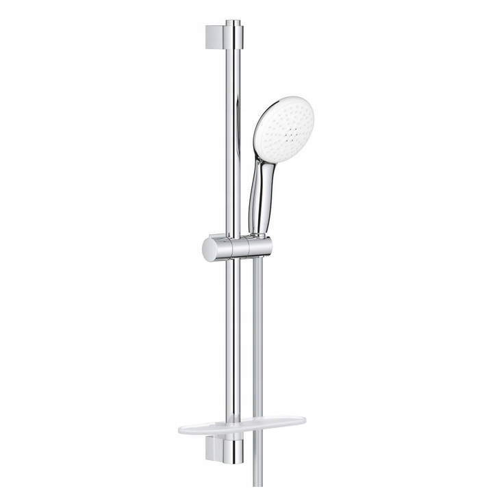 Coloana de dus GROHE Tempesta 110, set cu drazk prysznicowy, 2 strumieni, crom, 600mm